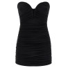 Heart-shaped neckline dress