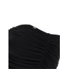 Heart-shaped neckline dress