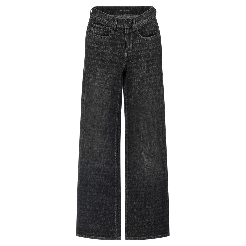 Wide leg jeans