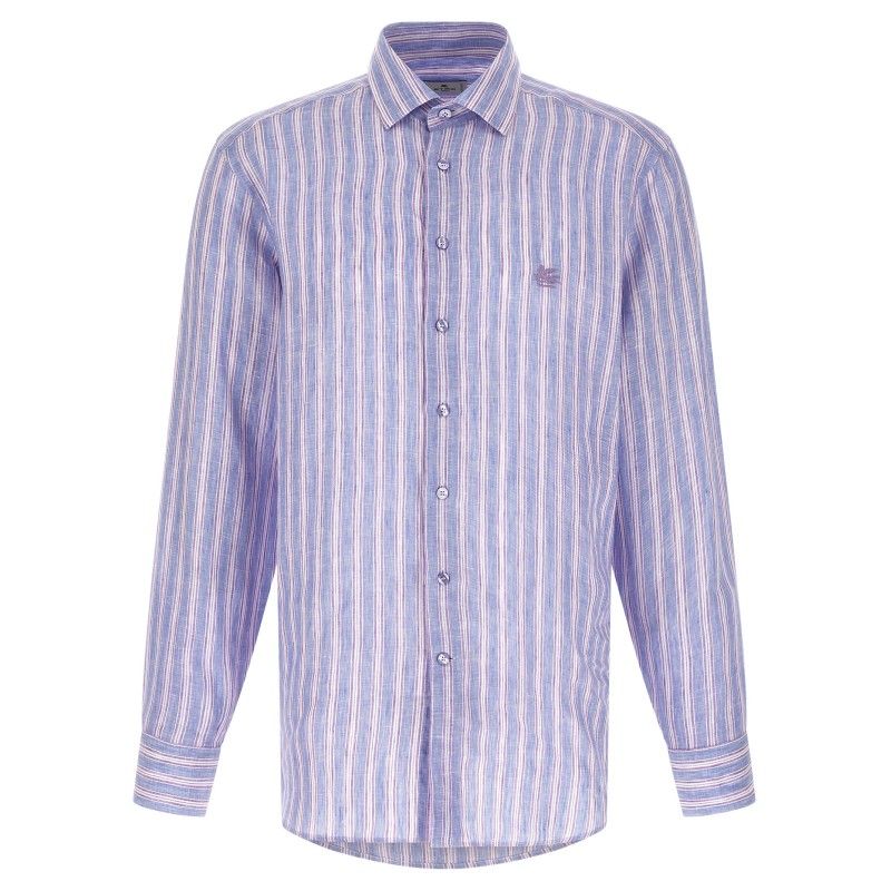 Striped linen shirt