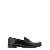 Shiny leather loafers