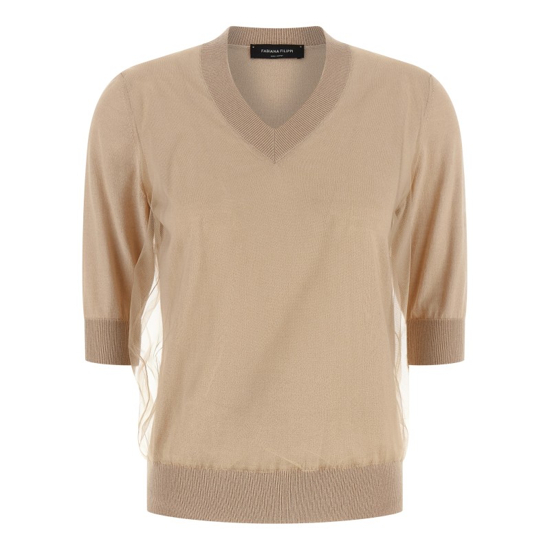 Double layer sweater