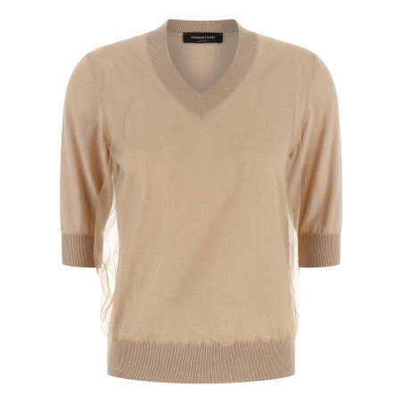 Double layer sweater