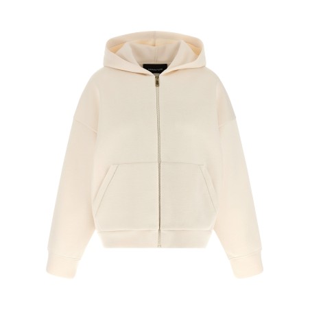 Scuba cashmere hoodie