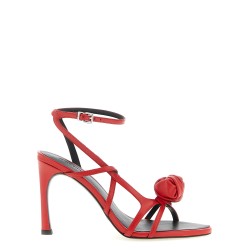 Sculptural knot sandals