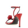 Sculptural knot sandals