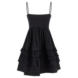 'Black Mini Frill' dress