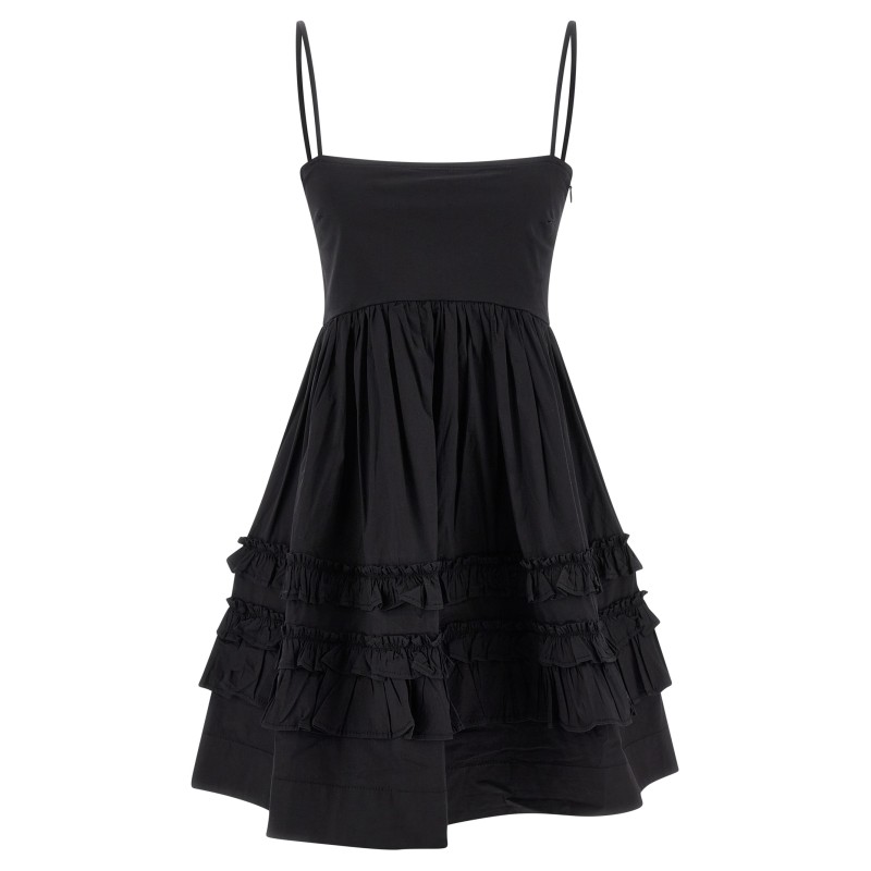 'Black Mini Frill' dress