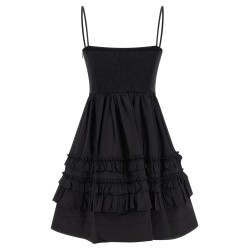 'Black Mini Frill' dress