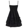'Black Mini Frill' dress