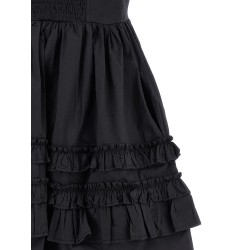 'Black Mini Frill' dress
