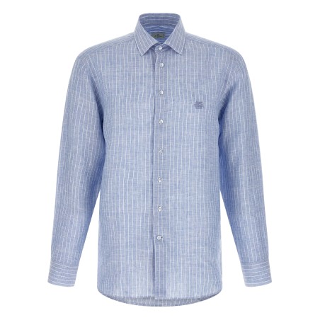 Striped linen shirt