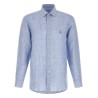 Striped linen shirt