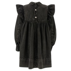 'Black Washed Mini Shirt' dress