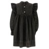 'Black Washed Mini Shirt' dress