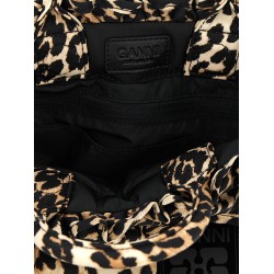 'Mini Shopper Ruffle Print' handbag