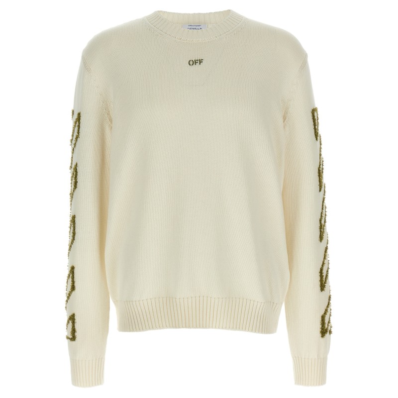 'Diag Outline' sweater