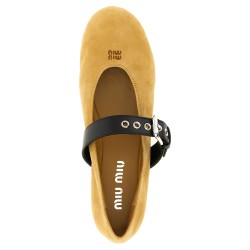 Buckle ballet flats