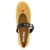 Buckle ballet flats