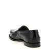 Brushed leather loafers