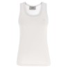 Logo embroidery tank top