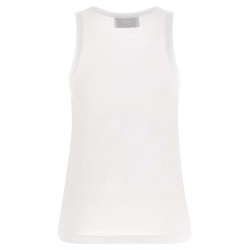 Logo embroidery tank top
