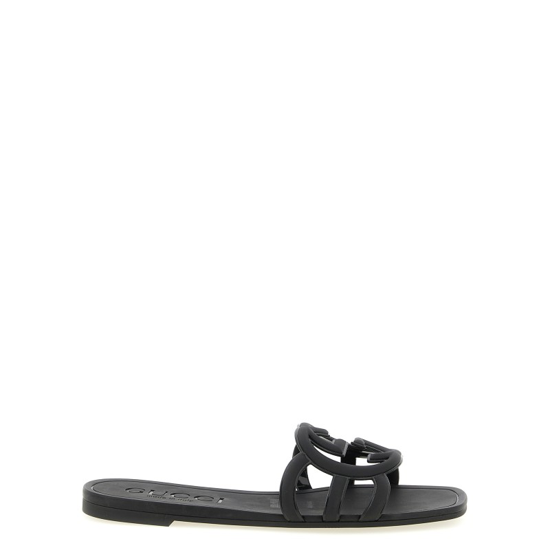 'Incrocio GG' sandals - 'Gucci Lido' line