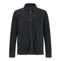 Suede overshirt