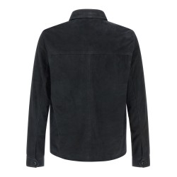 Suede overshirt