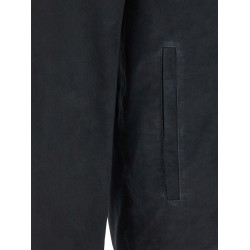 Suede overshirt