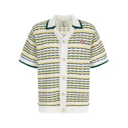 'Tuck Stitch Short Sleeve' shirt