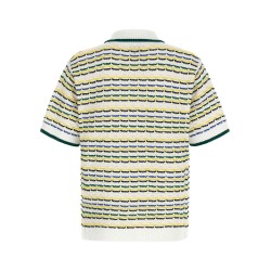 'Tuck Stitch Short Sleeve' shirt