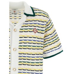 'Tuck Stitch Short Sleeve' shirt