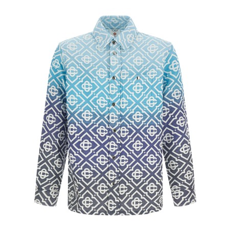Shacket 'Monogram Gradient Jacquard'