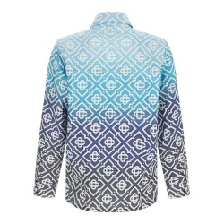 Shacket 'Monogram Gradient Jacquard'