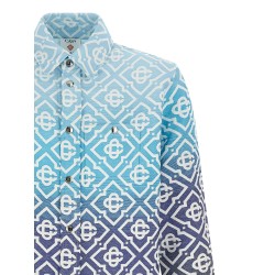 Shacket 'Monogram Gradient Jacquard'