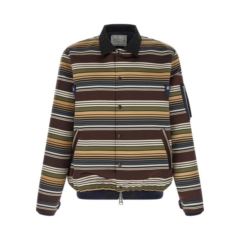 'Horizontal Stripe' blouson