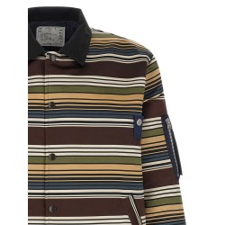 'Horizontal Stripe' blouson