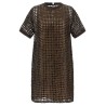 Sequin mesh dress
