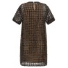 Sequin mesh dress