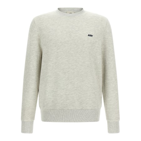 Logo embroidery sweatshirt