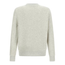 Logo embroidery sweatshirt
