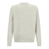 Logo embroidery sweatshirt