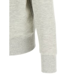 Logo embroidery sweatshirt