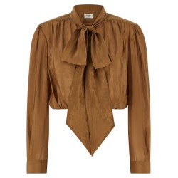 Lavallière neck blouse