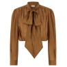 Lavallière neck blouse