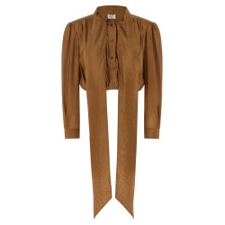 Lavallière neck blouse