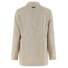 Lamé thread blazer