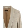 Lamé thread blazer