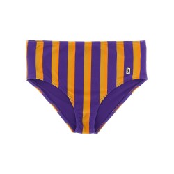 Striped bikini briefs